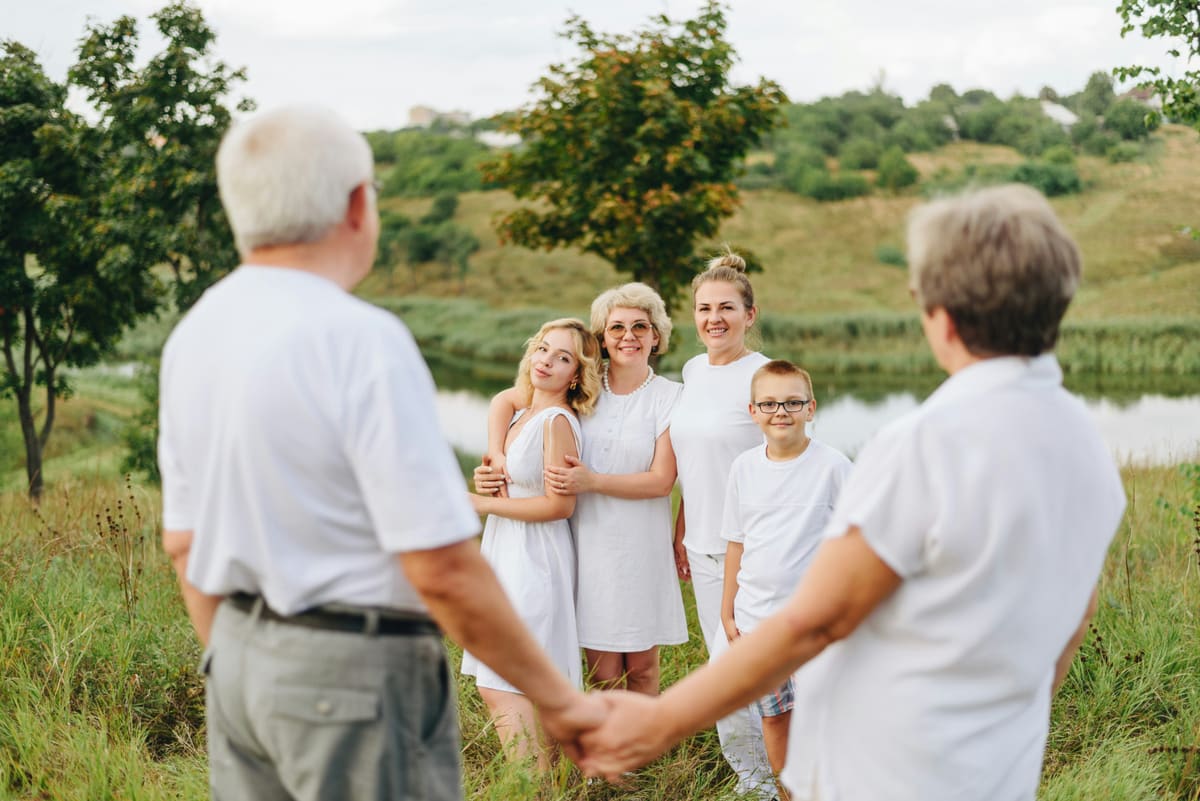 A family who cares for each other together
