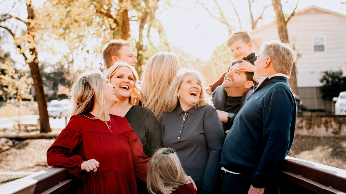 A family who cares for each other together